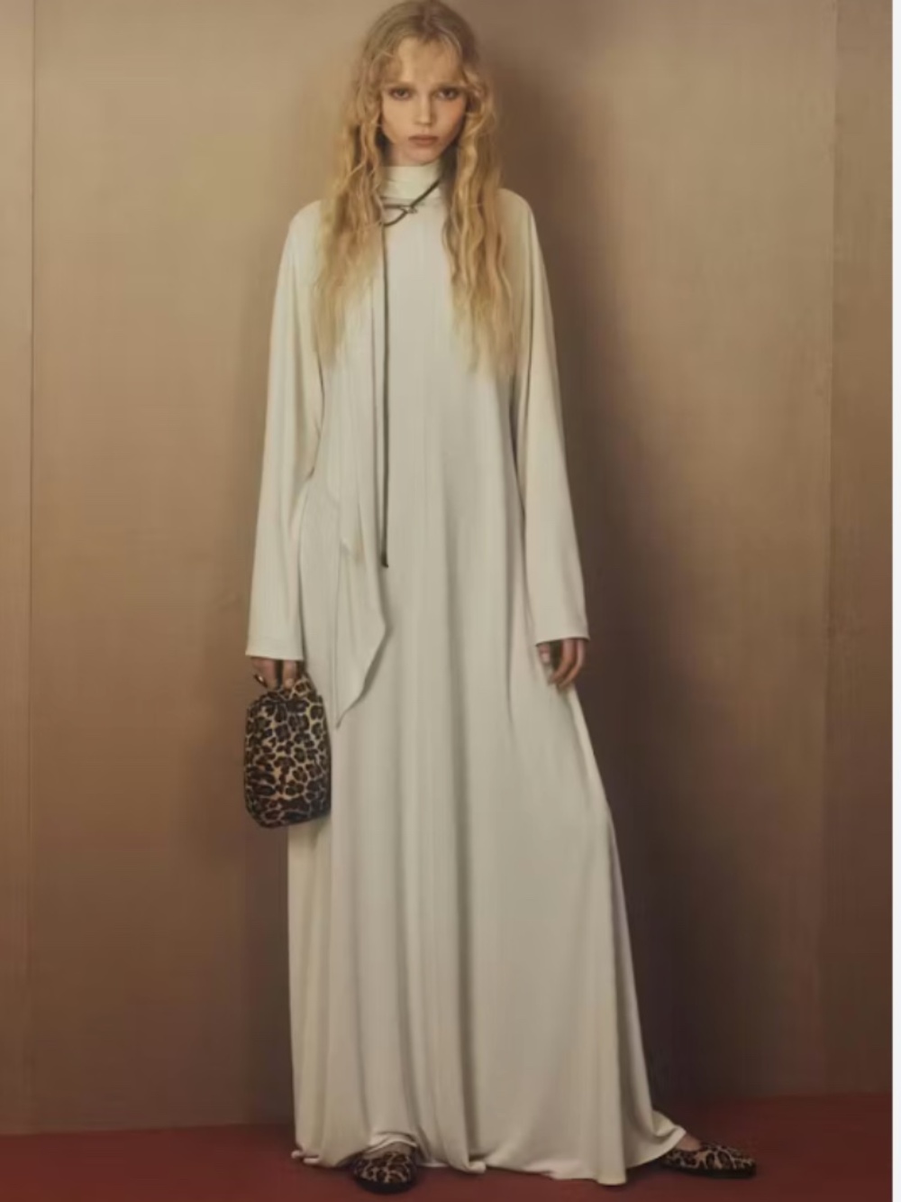 NWT Zara x Kate Moss Maxi Scarf Dress